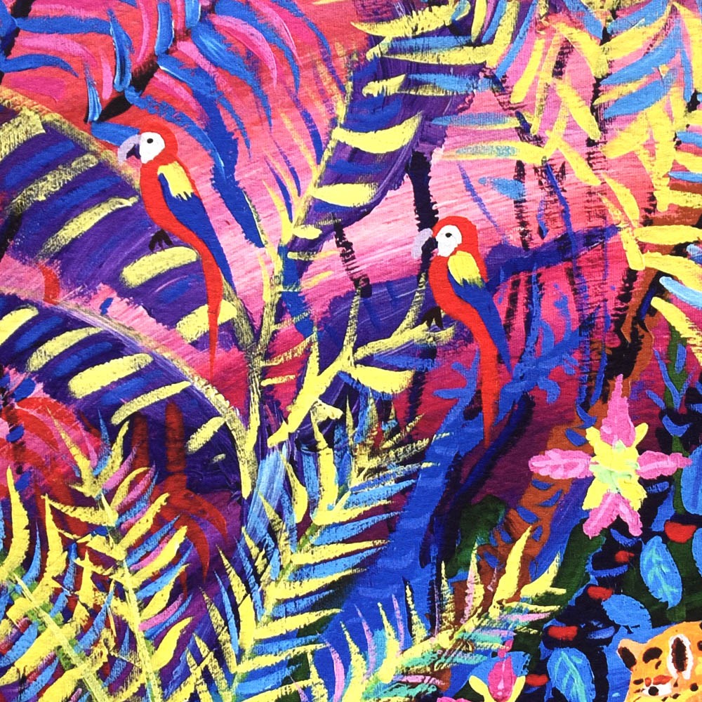 Limited Edition Print by artist John Dyer. &#39;Nawê - Spirits of the Amazon Rainforest&#39;. Eden Project Artist in Residence