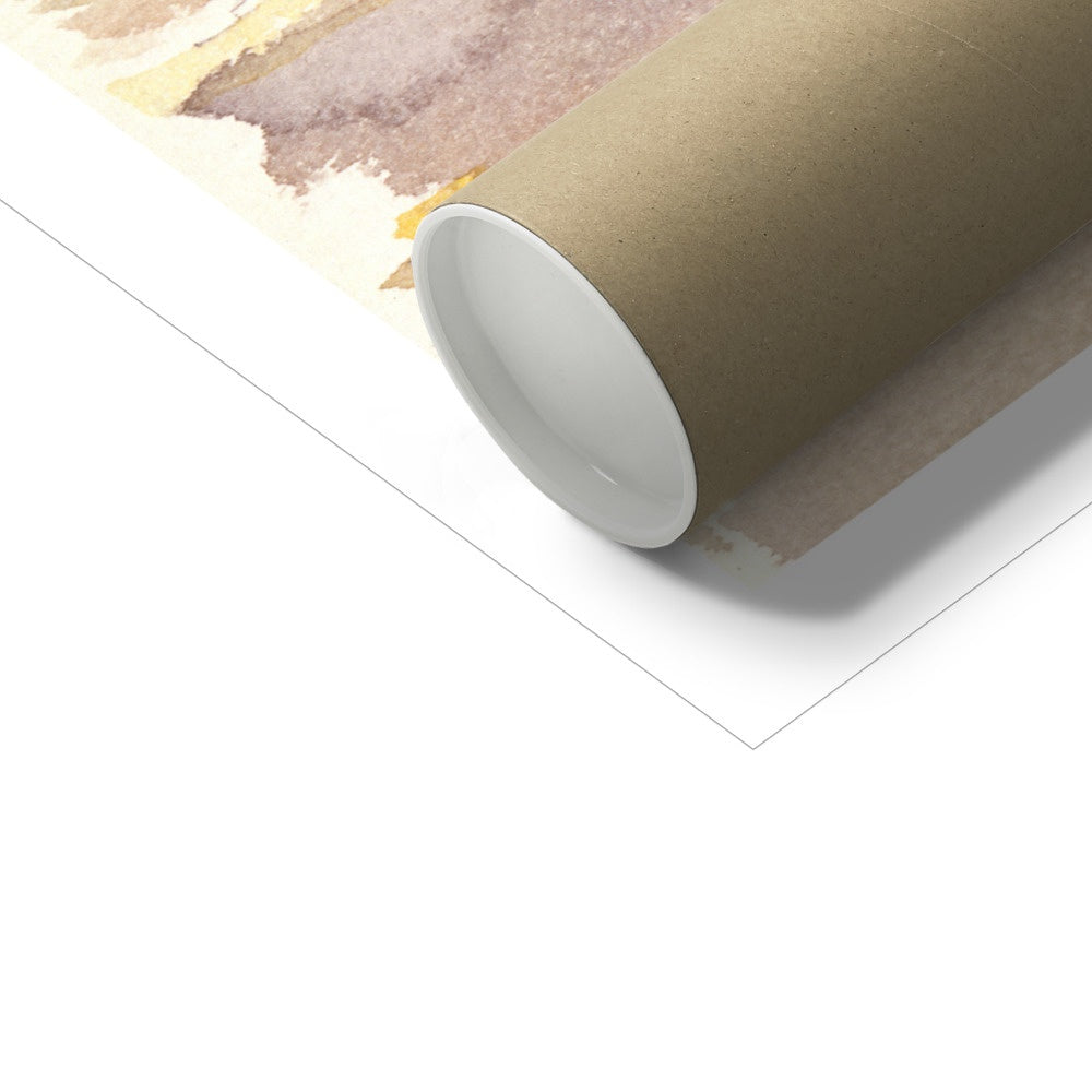 Ted Dyer Fine Art Print. Open Edition Cornish Art Print. 'After the Race'. Cornwall Art Gallery