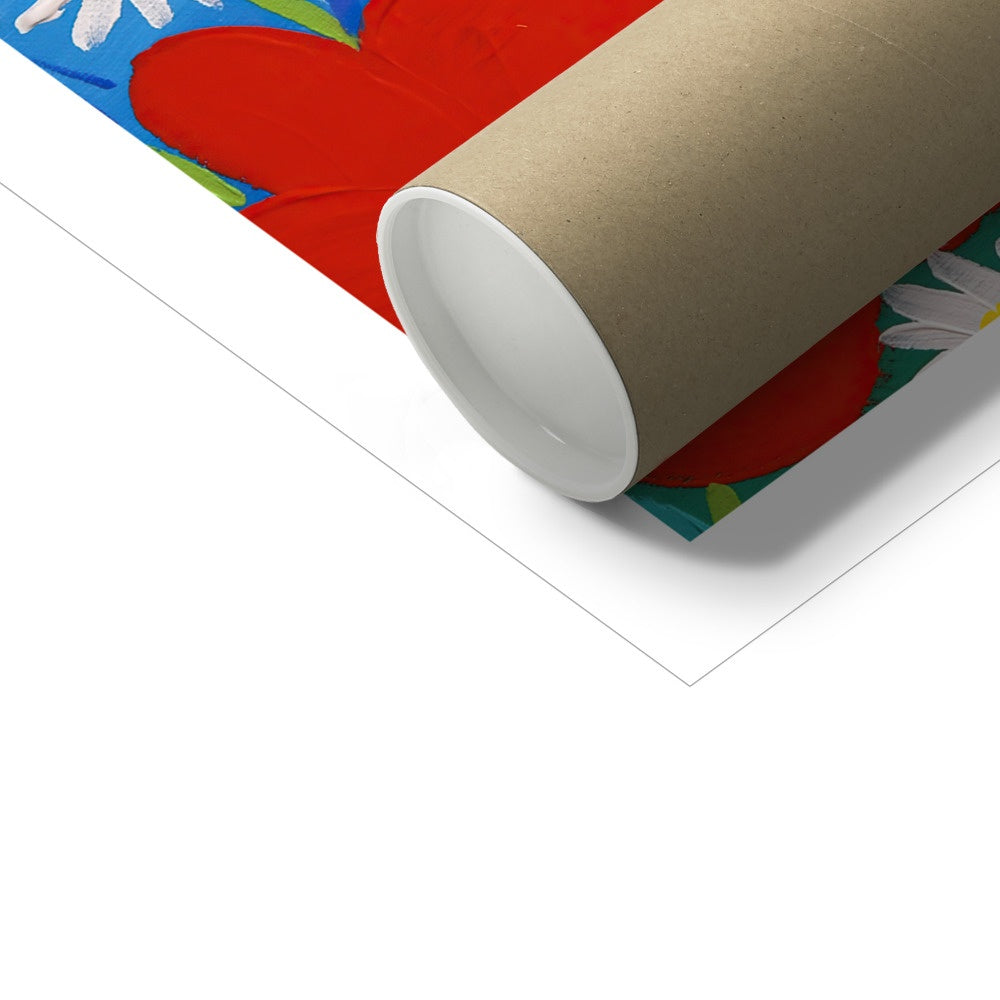 John Dyer Fine Art Print. Open Edition London Art Print. 'A Feast of Flowers, Kew Gardens'. London Art Gallery