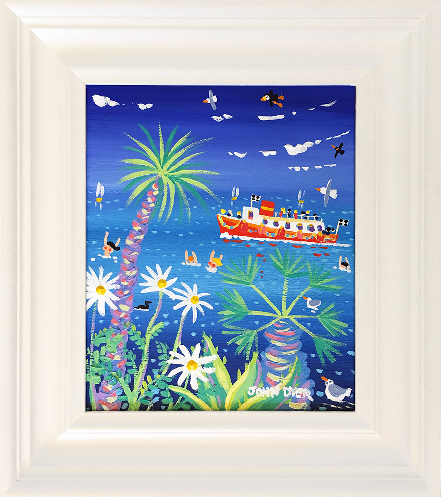 John Dyer Painting. Falmouth Bay Swimmers