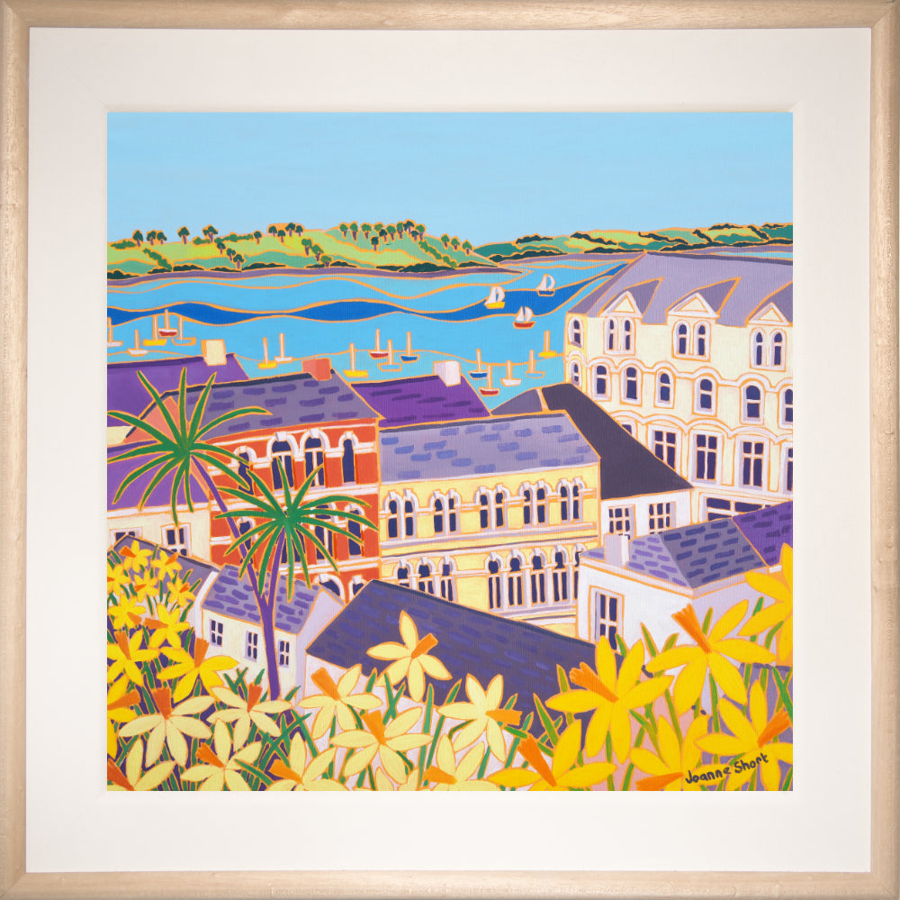 Original Painting by Joanne Short. View to the Sea, Falmouth