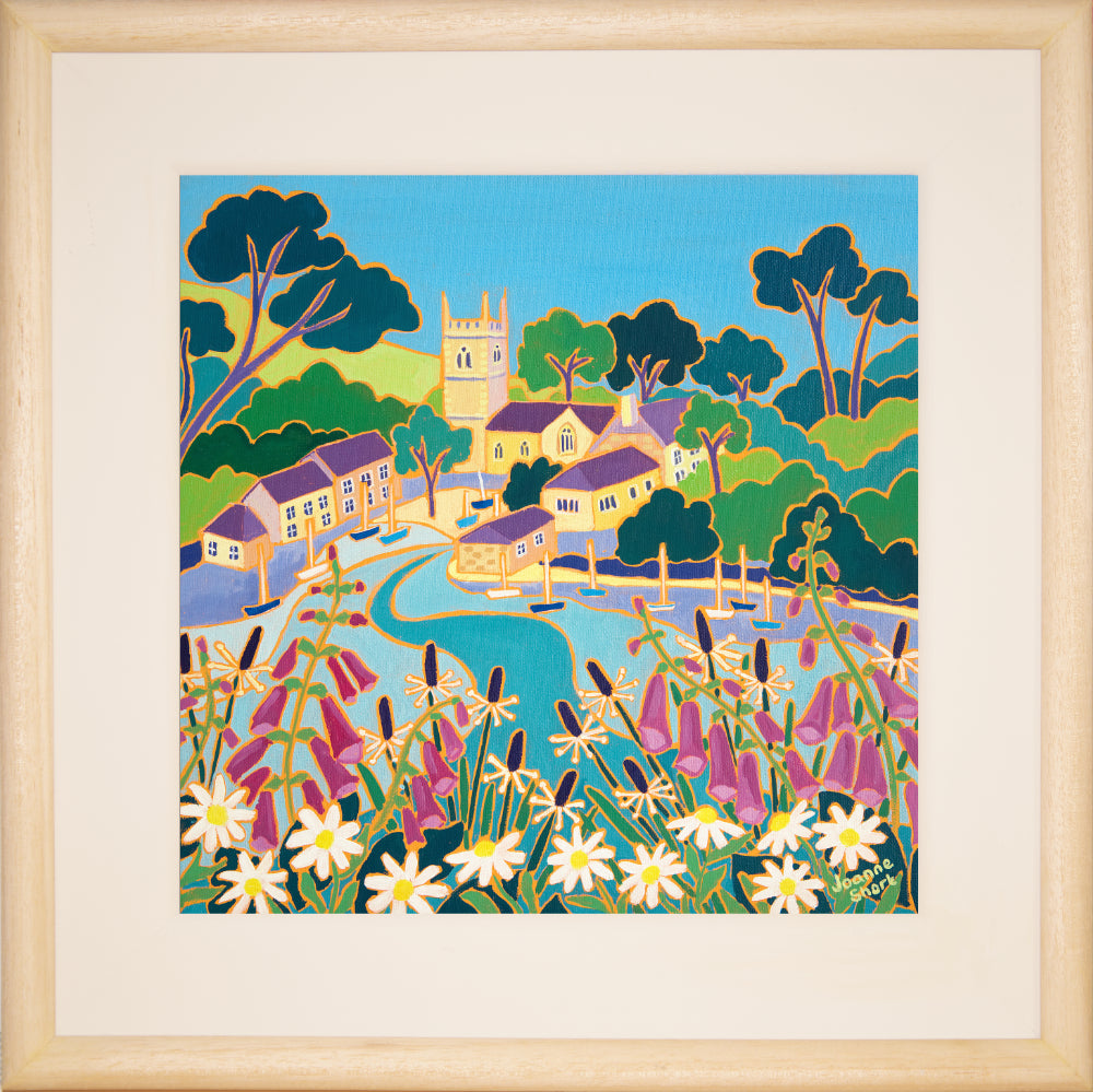 Joanne Short Painting. Floating on a Rising Tide, St Anthony-in-Meneage