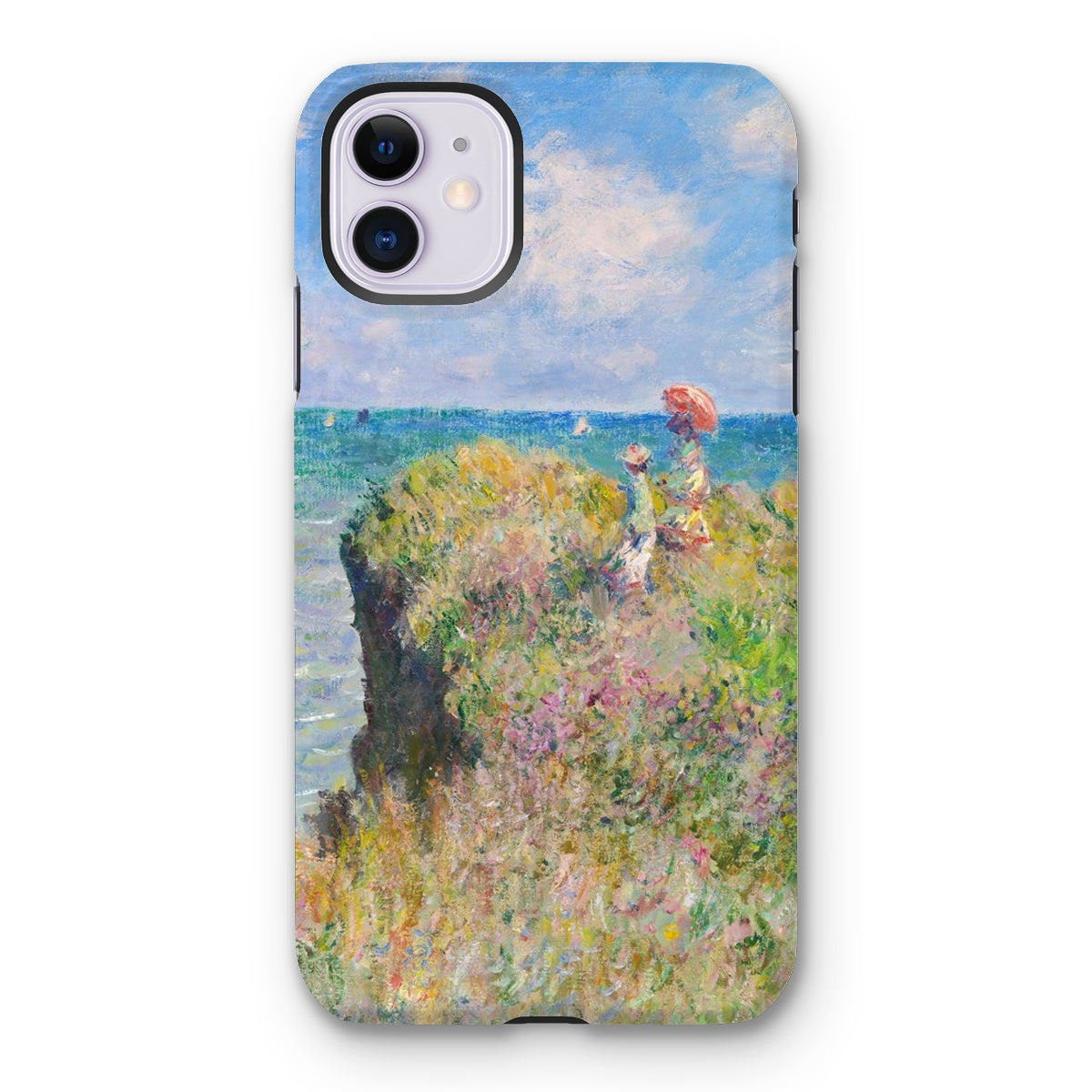 &#39;Cliff Walk at Pourville&#39; by Claude Monet. Historic Art Tough Phone Case