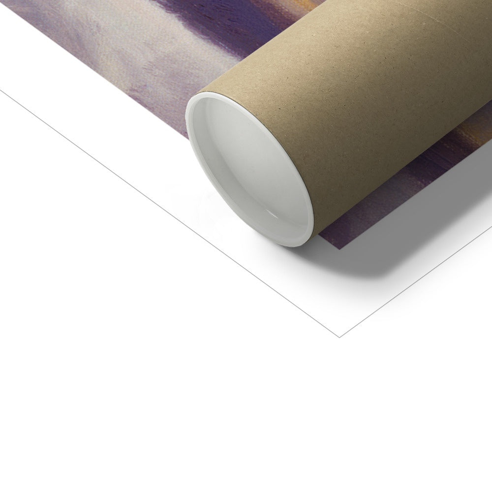 Ted Dyer Fine Art Print. Open Edition Cornish Art Print. 'Pink Peonies'. Cornwall Art Gallery