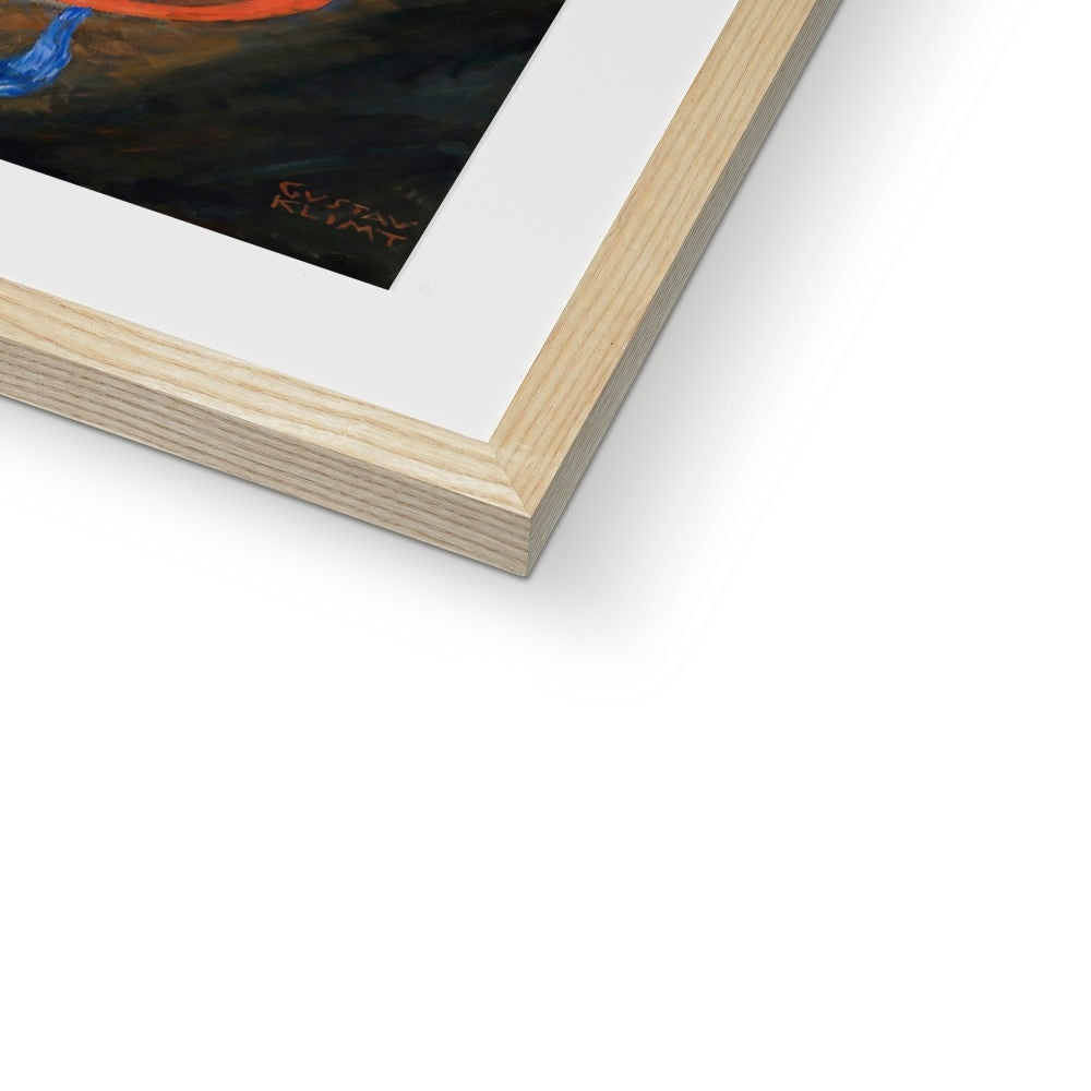 Gustav Klimt Framed Open Edition Art Print. &#39;The Maiden&#39;. Art Gallery Historic Art