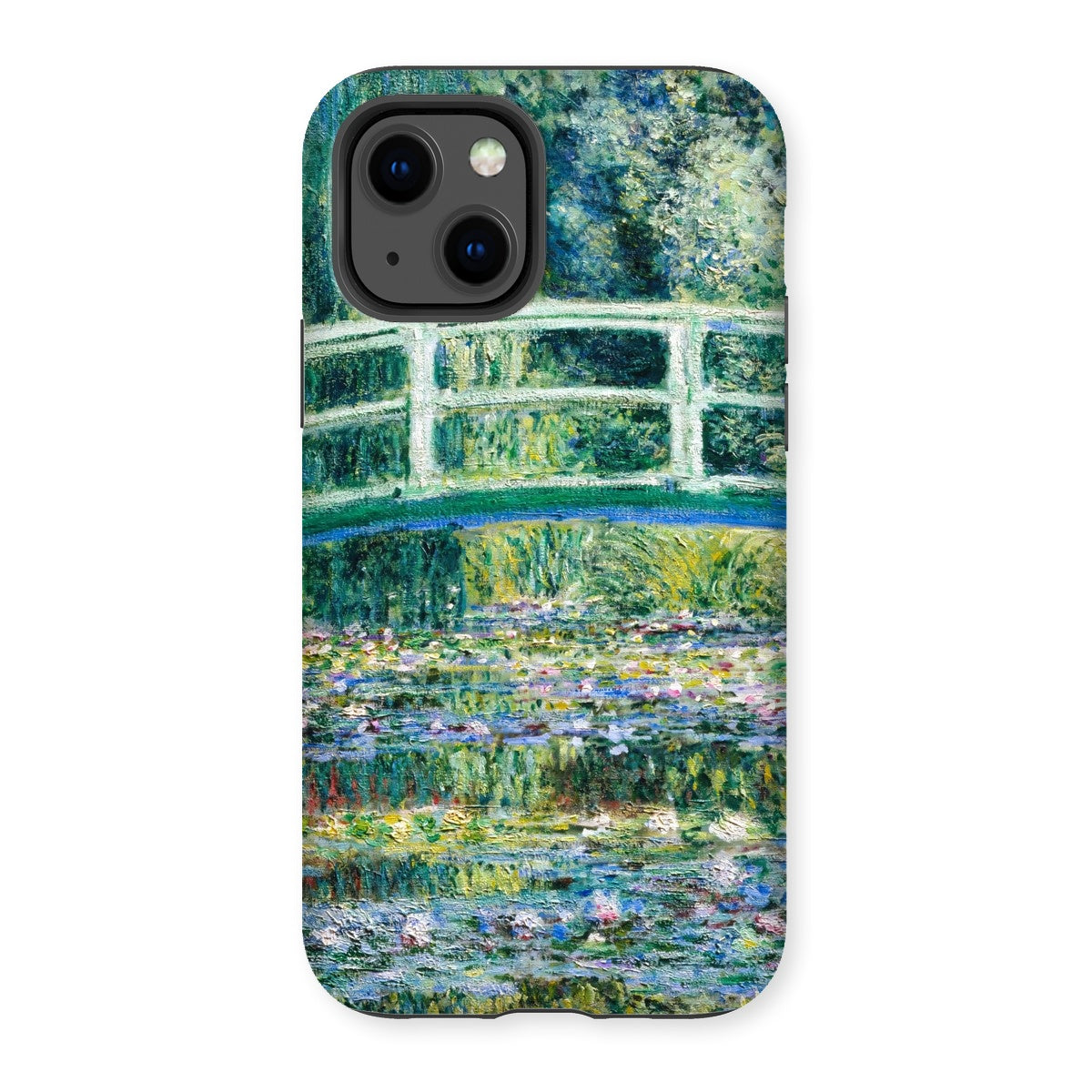 Tough Art Phone Case. 'Water Lilies and Japanese Bridge'. Artist Claude Monet. French Art Gallery