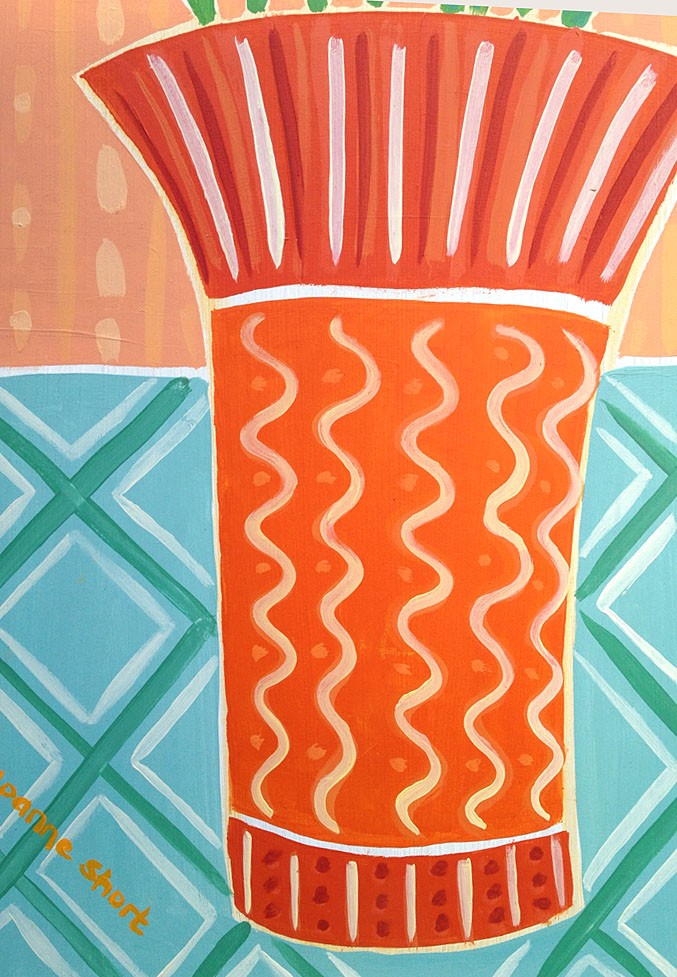 Original Still Life Painting by Joanne Short. Provençal Flowers. Provence, France.