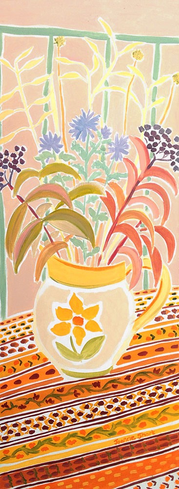 Original Painting by Joanne Short. Provençal Flowers. Provence, France.