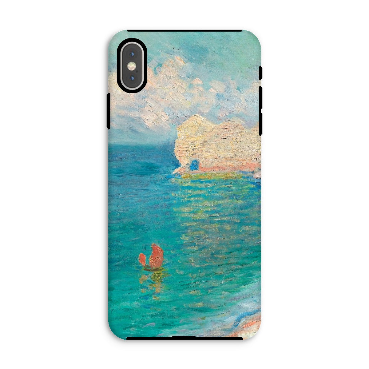 Tough Art Phone Case. &#39;The Beach and the Falaise d&#39;Amont&#39;. Artist Claude Monet. French Art Gallery