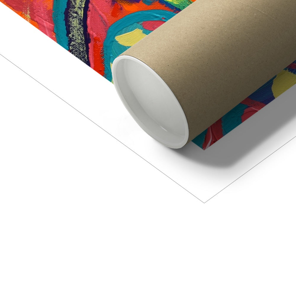 John Dyer Fine Art Print. Open Edition Jungle Art Print. 'Borneo Rainforest Sunset'. Cornwall Art Gallery