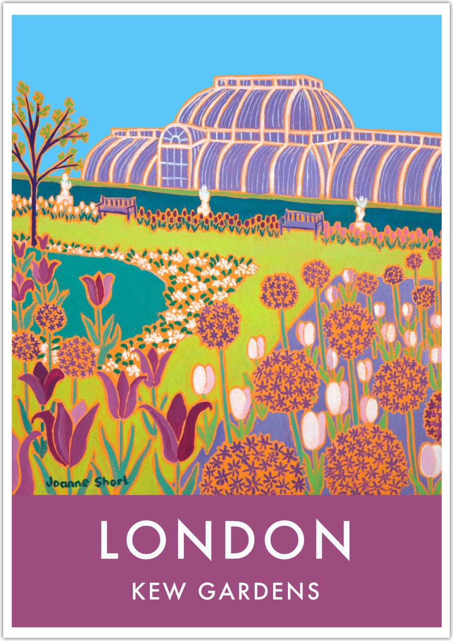 Kew Gardens Poster | Artist Joanne Short | London Print
