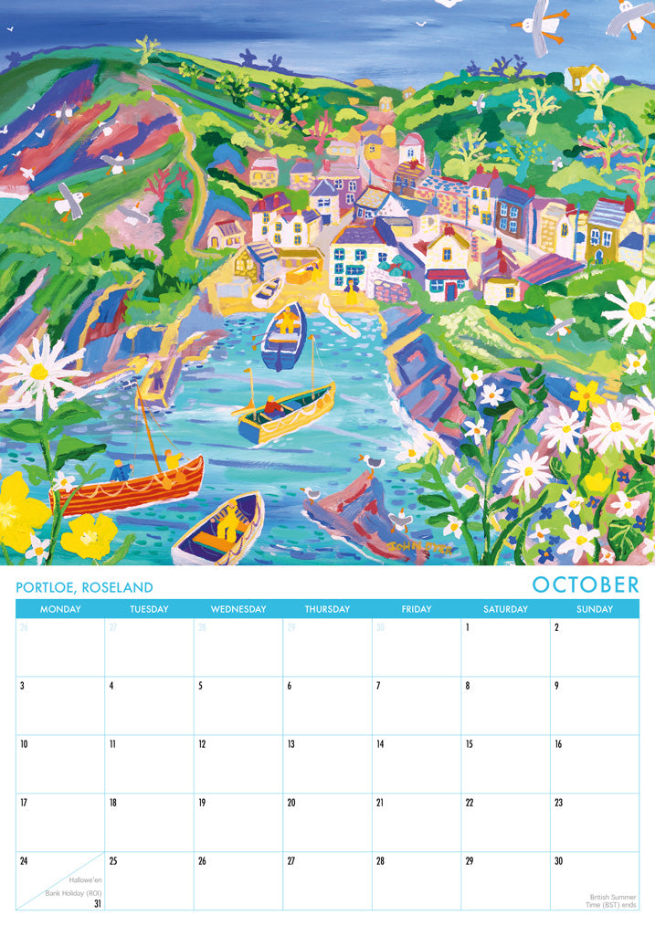 2022 Cornwall Art UK Calendar by Artist John Dyer