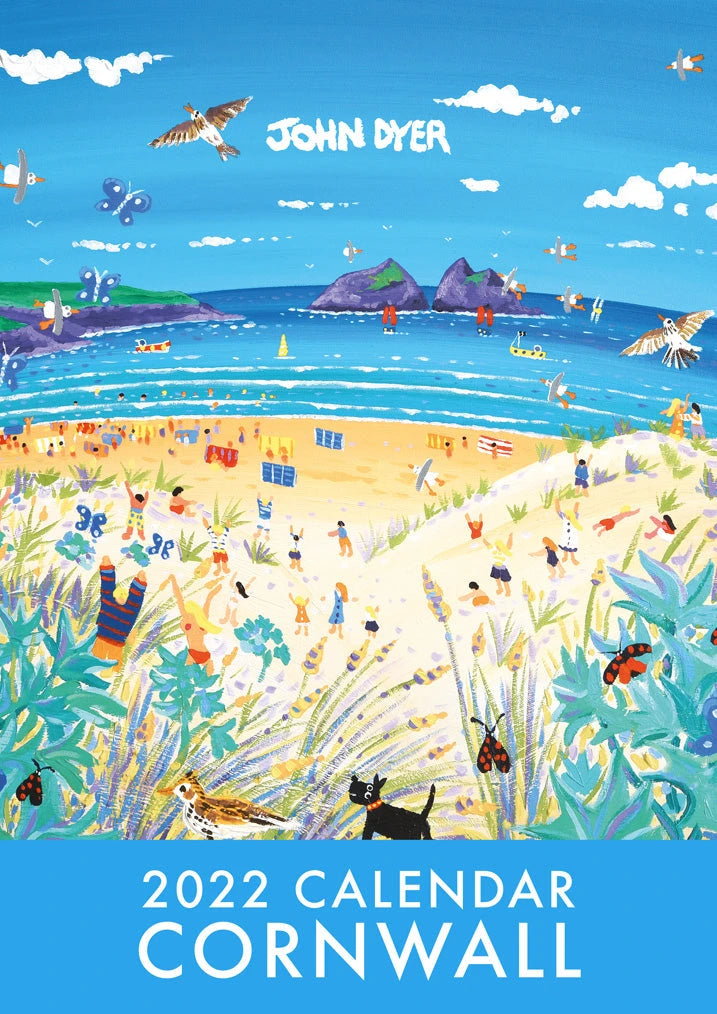 2022 Cornwall Art UK Calendar by Artist John Dyer