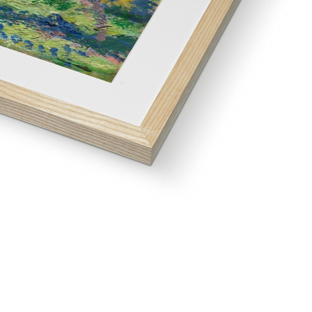 Claude Monet Framed Open Edition Art Print. &#39;Gardener&#39;s House at Antibes&#39;. Art Gallery Historic Art