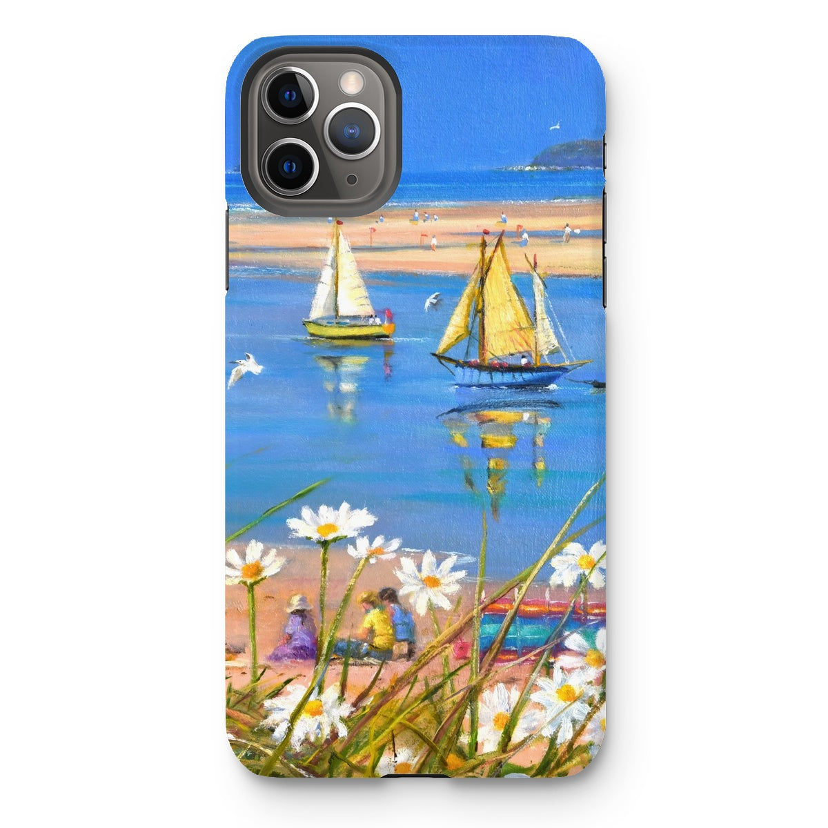 Tough Art Phone Case. &#39;Warmth of the Day, Hayle&#39;. Artist Ted Dyer. Cornwall Art Gallery
