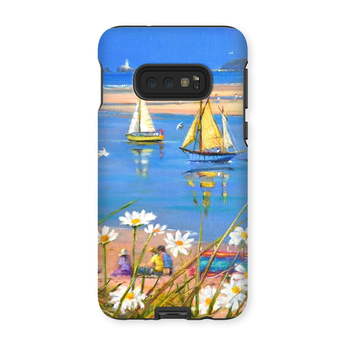 Tough Art Phone Case. &#39;Warmth of the Day, Hayle&#39;. Artist Ted Dyer. Cornwall Art Gallery