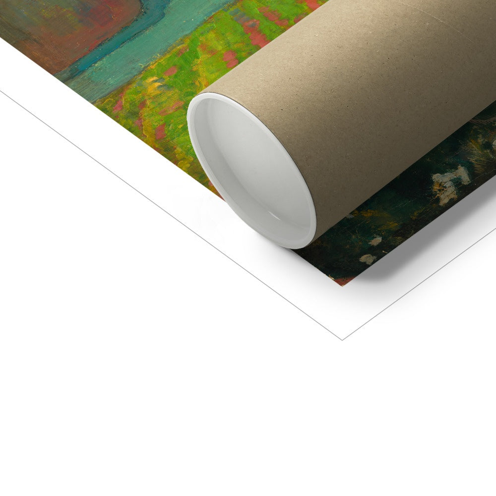 'Haystacks in Brittany' by Paul Gauguin. Open Edition Fine Art Print. Historic Art