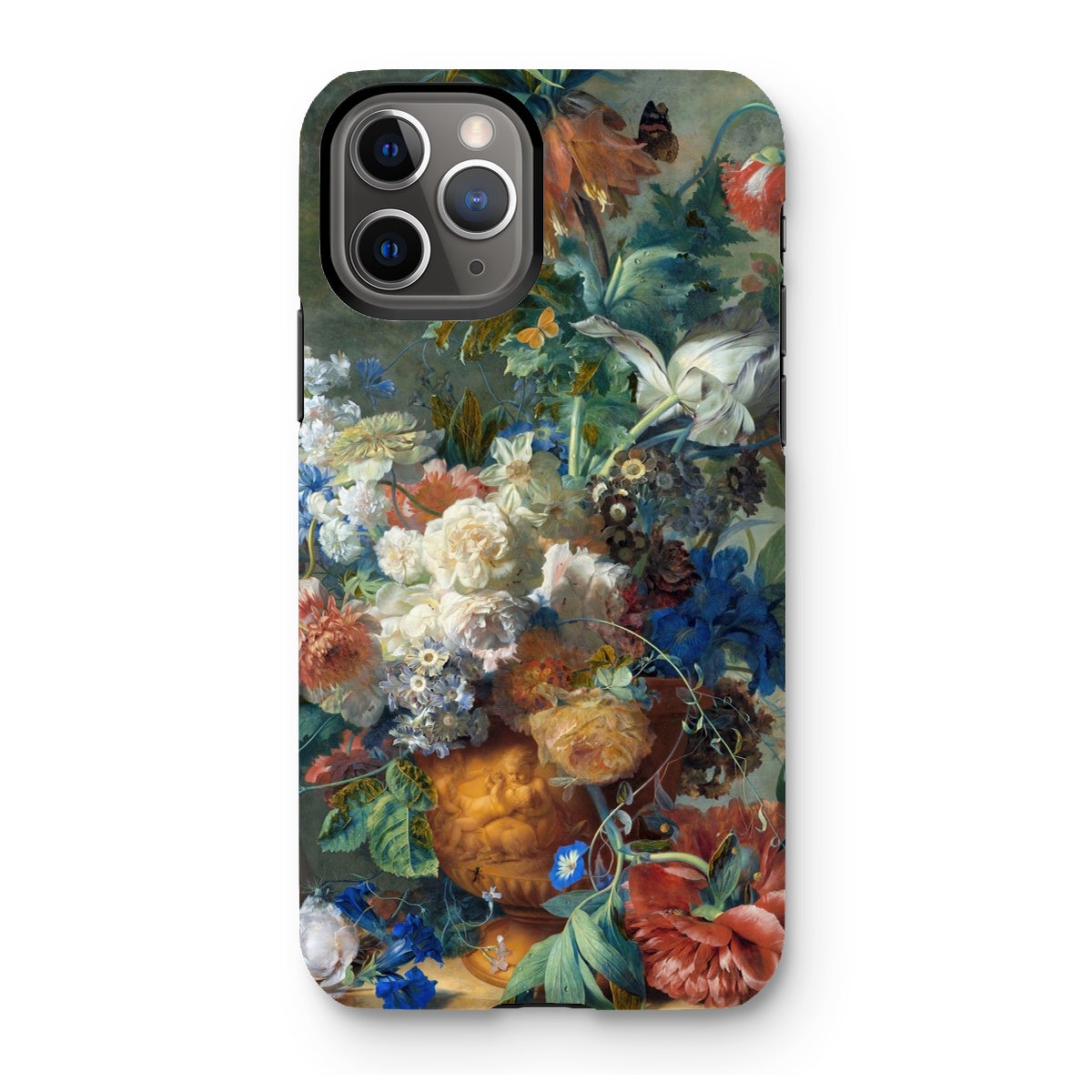 Tough Art Phone Case. &#39;Still Life with Flowers&#39;. Artist Jan van Huysum. British Art Gallery