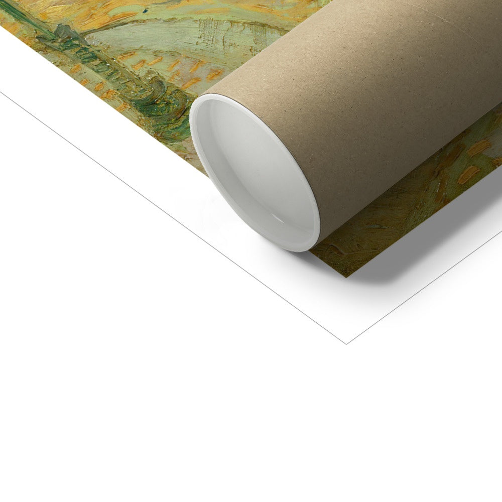 'The Yellow House' by Vincent Van Gogh. Open Edition Fine Art Print. Art Gallery Historic Art