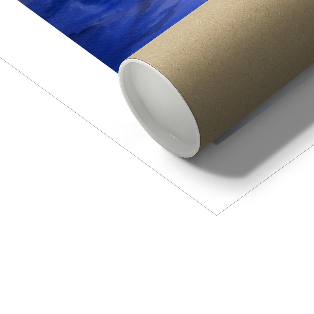 Ted Dyer Fine Art Print. Open Edition Cornish Art Print. 'White Lilies, Lemons and Red Wine Still Life'. Cornwall Art Gallery