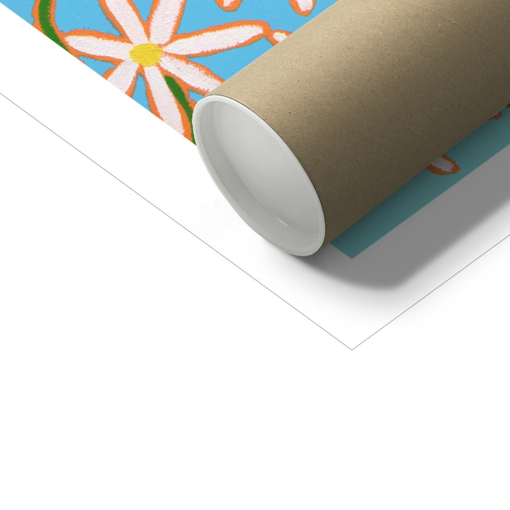 Joanne Short Open Edition Cornish Art Print. 'Looking down at the River, Fowey'. Cornwall Art Gallery