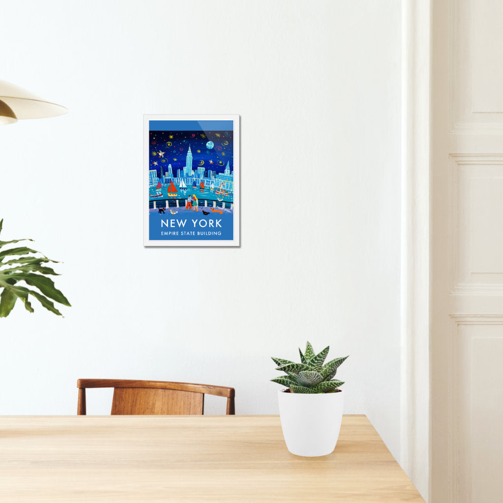 New York City Prints. Empire State Building. Art Posters of New York by John Dyer. Wall Art Gallery NY