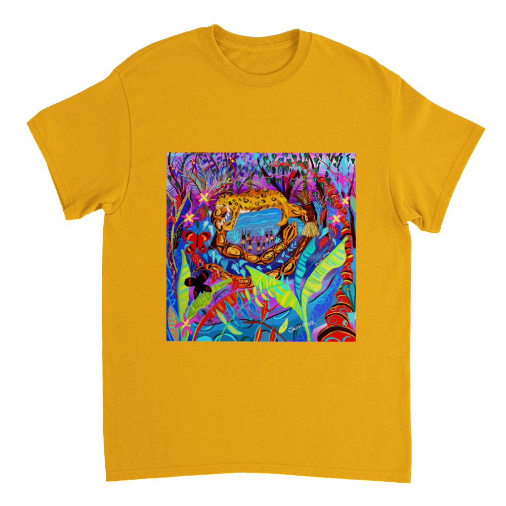 John Dyer Unisex Rainforest Art T-Shirt. Amazon Spirit Animals.