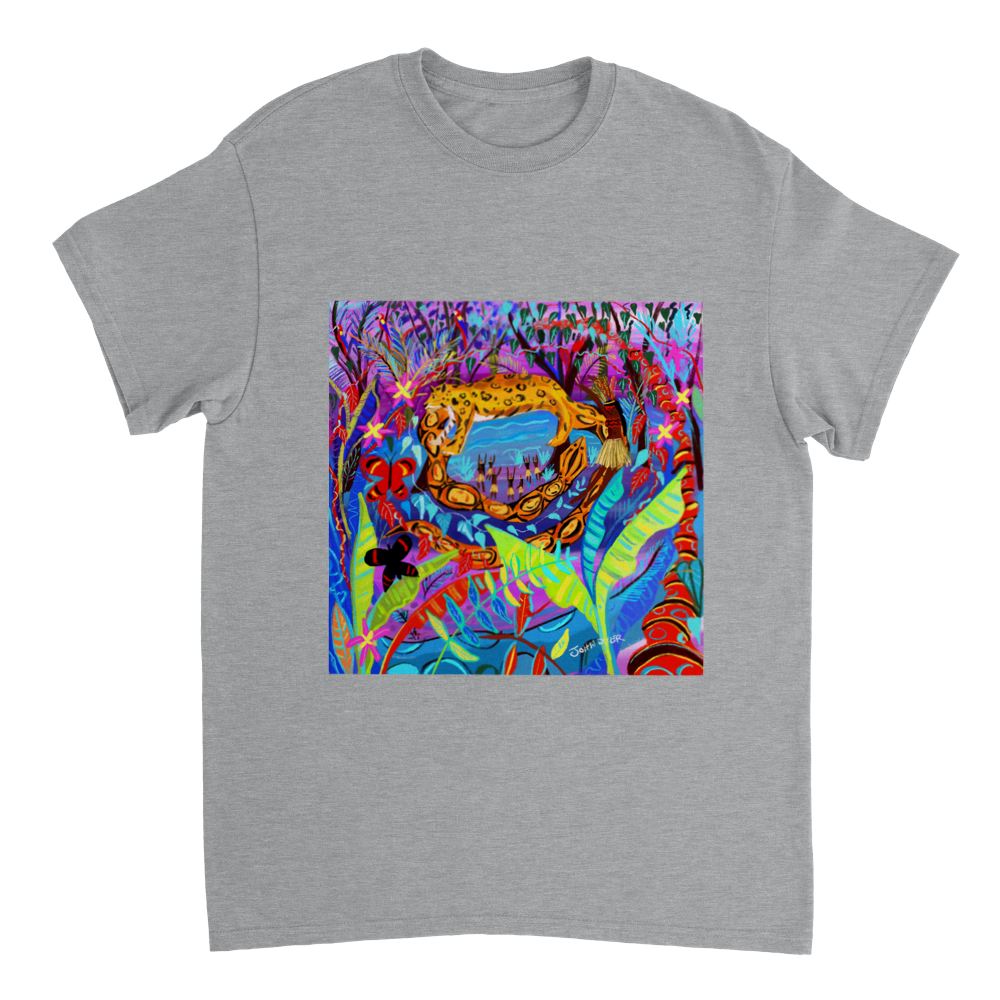 John Dyer Unisex Rainforest Art T-Shirt. Amazon Spirit Animals.