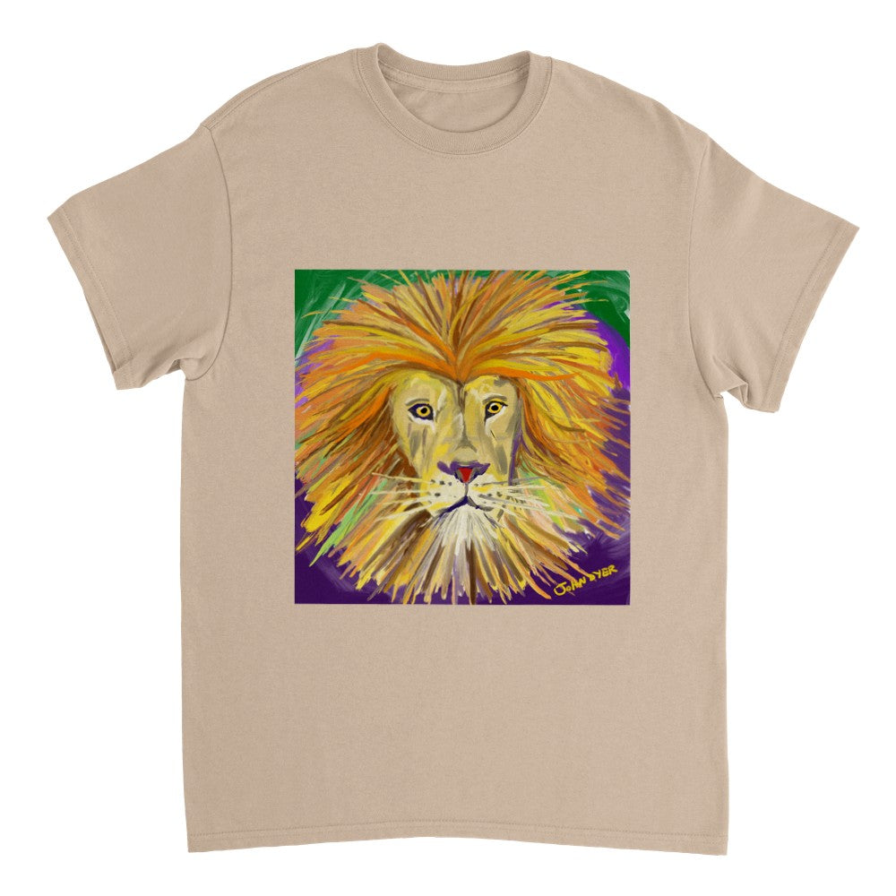 John Dyer Unisex Art T-Shirt. African Lion, Kenya. African Art Gallery