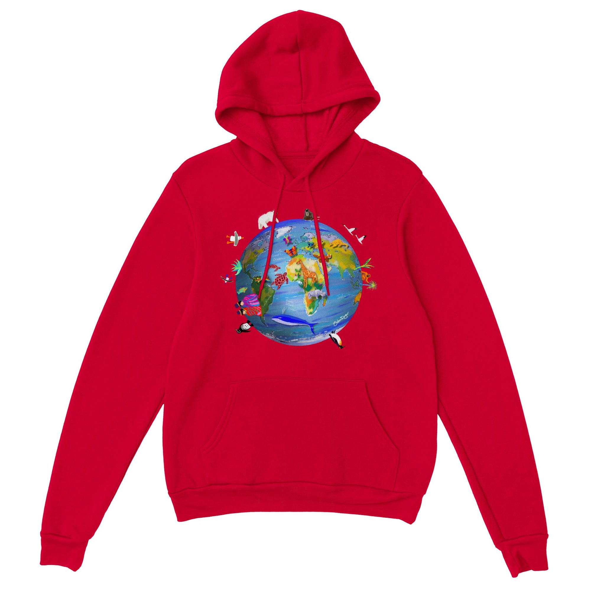 John Dyer designed 'Last Chance To Paint' Wildlife & Climate Change Earth Design Classic Unisex Pullover Hoodie